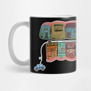 San Juan del Sur Vibes (Teeth Town illustration) Mug